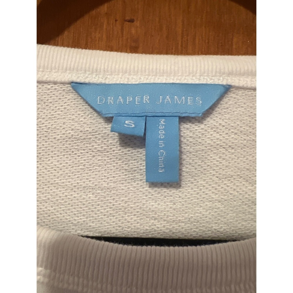 Draper James - What Would‎ Dolly Do? Sweatshirt white small lightweight rainbow - Picture 3 of 8